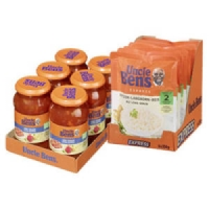 Uncle Bens 2-Minuten-Express-Reis oder Sauce 1.17&nbsp;&euro;