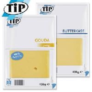 Gouda- oder Butterk&auml;se-Scheiben 2.19&nbsp;&euro;