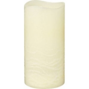 LED Echtwachskerze 10x20cm