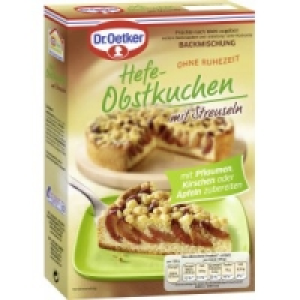 Dr. Oetker Premium Kuchenbackmischungen