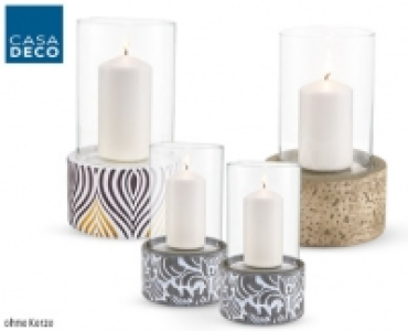 CASA DECO&reg; Windlicht oder Vase