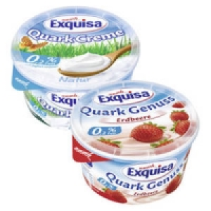 Exquisa Natur Quark oder Quark Genuss 1.29&nbsp;&euro;