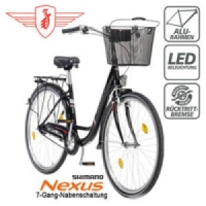 ZÜNDAPP Alu-Citybike Red 4.0 26er oder 28er