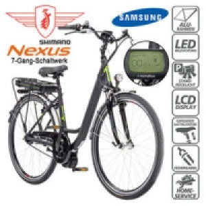 ZÜNDAPP Alu-Elektro-Citybike Green 5.0 28er