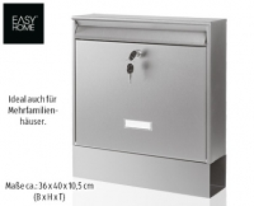 EASY HOME&reg;Briefkasten mit Zeitungsfach