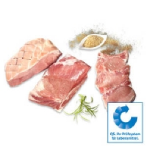 Jubiläums-Fleischpaket bestehend aus: Nackenbraten mit Knochen, Kotele