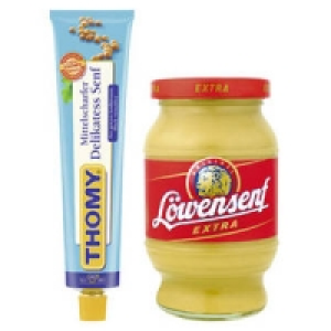 Thomy Senf, Kühne Senf oder Löwensenf