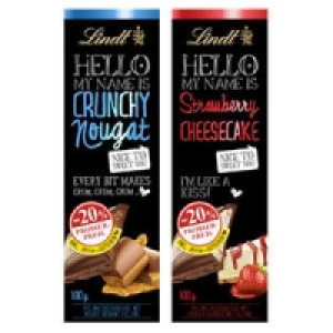 Lindt Hello Tafelschokolade
