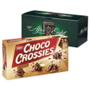 Nestlé Choco Crossies oder After Eight