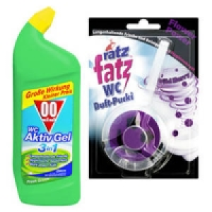 00 WC-Aktiv-Gel oder ratz fatz WC-Duft-Pucky