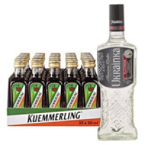 Kuemmerling oder Ukrainka Platinum Vodka