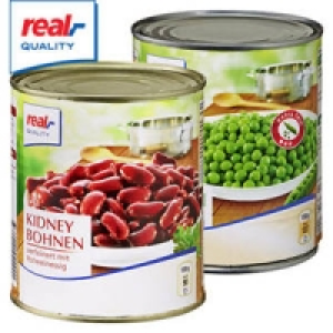 Kidney Bohnen, Erbsen, extra fein oder Delikatess-Bohnen 0.99&nbsp;&euro;
