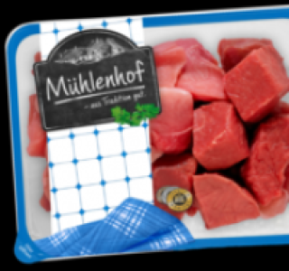 M&Uuml;HLENHOF Frisches Gulasch, gemischt 3.33&nbsp;&euro;