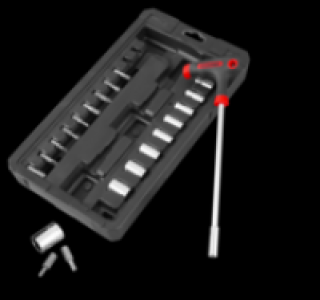 PUREWORK T-Griff-Steckschl&uuml;ssel und Bit-Satz 6.99&nbsp;&euro;
