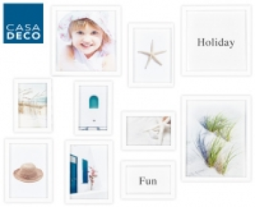 CASA DECO&reg;Bilderrahmen-Set, 10-tlg.