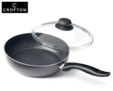 CROFTON®Bratpfanne mit Glasdeckel, Ø ca. 24 cm 9.99 €