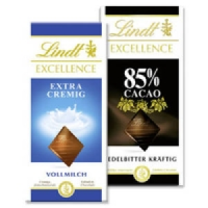 Lindt Excellence Tafelschokolade 1.79&nbsp;&euro;