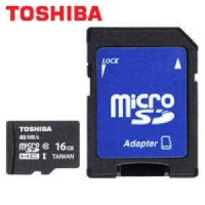 Highspeed-microSDHC-Speicherkarte 16 GB mit Adapter 8.99 €