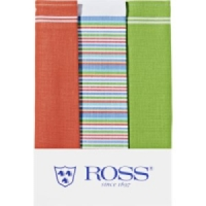 3er Pack Zwirn Halbleinen Geschirrtücher 16.79 €