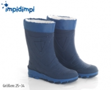 IMPIDIMPI&reg;Gef&uuml;tterte Regenstiefel f&uuml;r Kinder