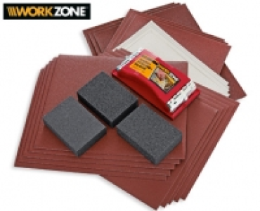 WORKZONE®Handschleif-Set, 24-teilig 5.99 €