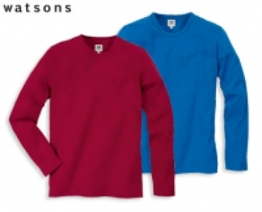 WATSONS&reg;2 Langarmshirts, Basic