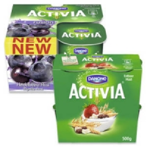Danone Activia Fruchtjoghurt oder Activia Fusion 2.22 €