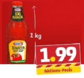 KRAFT Tomaten-Ketchup 1.99 €