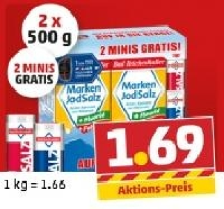 BAD REICHENHALLER Marken JodSalz 1.69 €