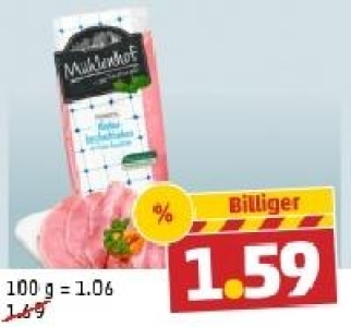 M&Uuml;HLENHOF Hinterkochschinken 1.59&nbsp;&euro;