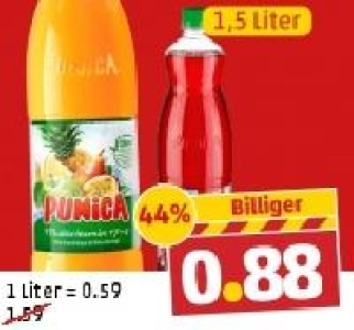 PUNICA Fruchtsaftgetränk 0.88 €