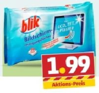 BLIK Feuchte Bildschirm-Reinigungst&uuml;cher