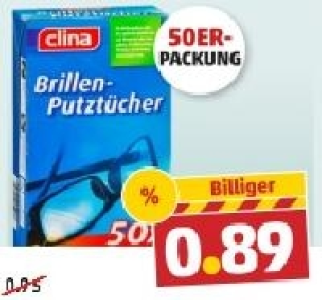 CLINA Brillen-Putzt&uuml;cher