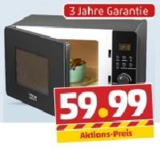 HOME ELECTRIC Mikrowelle mit Grill MWG8002SW