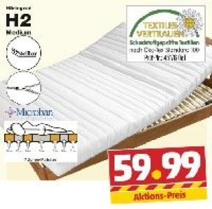 7-Zonen-Komfortschaum-Matratze 59.99 €