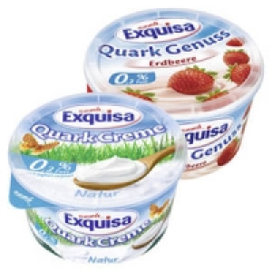 Exquisa Natur Quark oder Quark Genuss 1.29&nbsp;&euro;