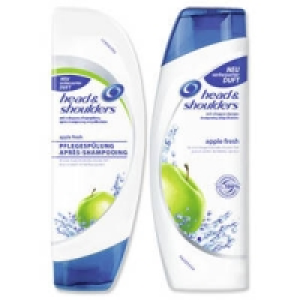 head & shoulders Anti-Schuppen Shampoo oder Spülung 3.49 €