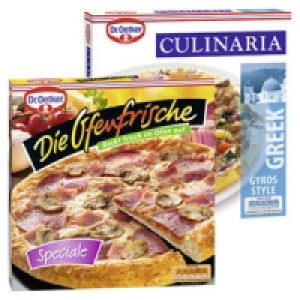 Dr. Oetker Die Ofenfrische Pizza Speciale oder Culinaria Greek Style 2.22 €