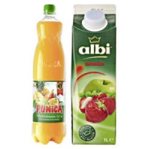 Punica Saft-Limo, Punica Fruchtsaftgetr&auml;nk, Nektar, Tea & Fruit oder a 0.99&nbsp;&euro;
