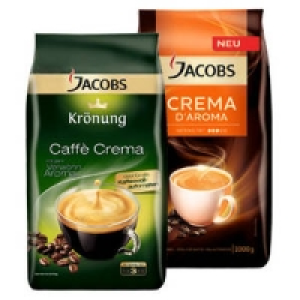 Jacobs Kr&ouml;nung, Crema D&acute;Aroma oder Espresso D&acute;Aroma 9.99&nbsp;&euro;