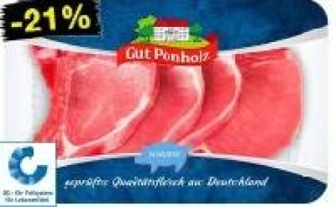 Gut Ponholz Schweine-Kotelett 3.29 €