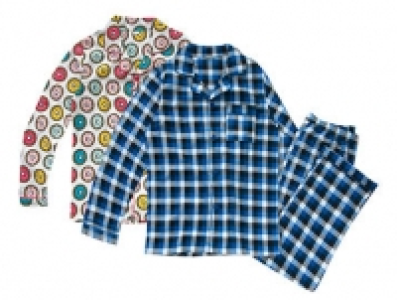 Teenagerpyjama Flanell