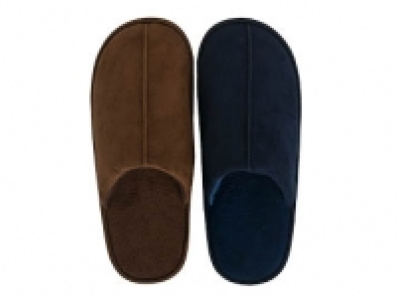Herrenpantoffel Fleece