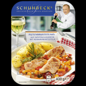 Schuhbeck&rsquo;s Chicken Red Thai, Putenbruststeak mit Rosmarin Karto 3.49&nbsp;&euro;