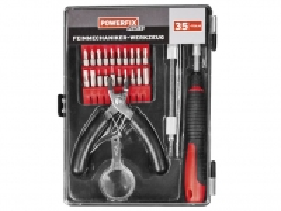 POWERFIX® Feinmechaniker-Werkzeugsatz, 35-teilig 6.99 €