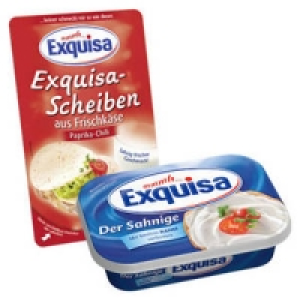 Exquisa Frischk&auml;se oder Exquisa-Scheiben 0.88&nbsp;&euro;