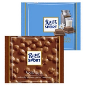 Ritter Sport Schokolade oder Bio-Schokolade 0.66&nbsp;&euro;