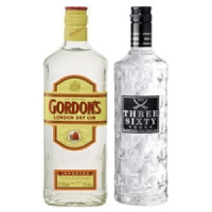 Gordons London Dry Gin oder Three Sixty Vodka 9.99&nbsp;&euro;