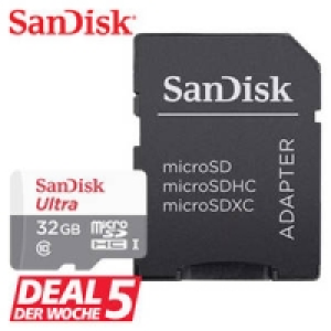 Highspeed-microSDHC-Speicherkarte 32 GB mit Adapter 11.99&nbsp;&euro;