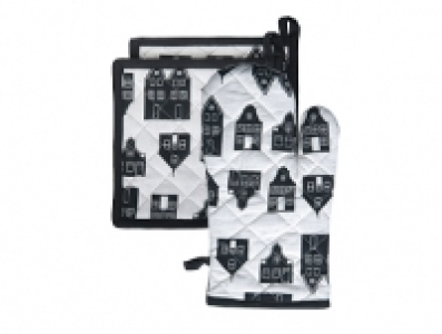 Topflappen oder Ofenhandschuh